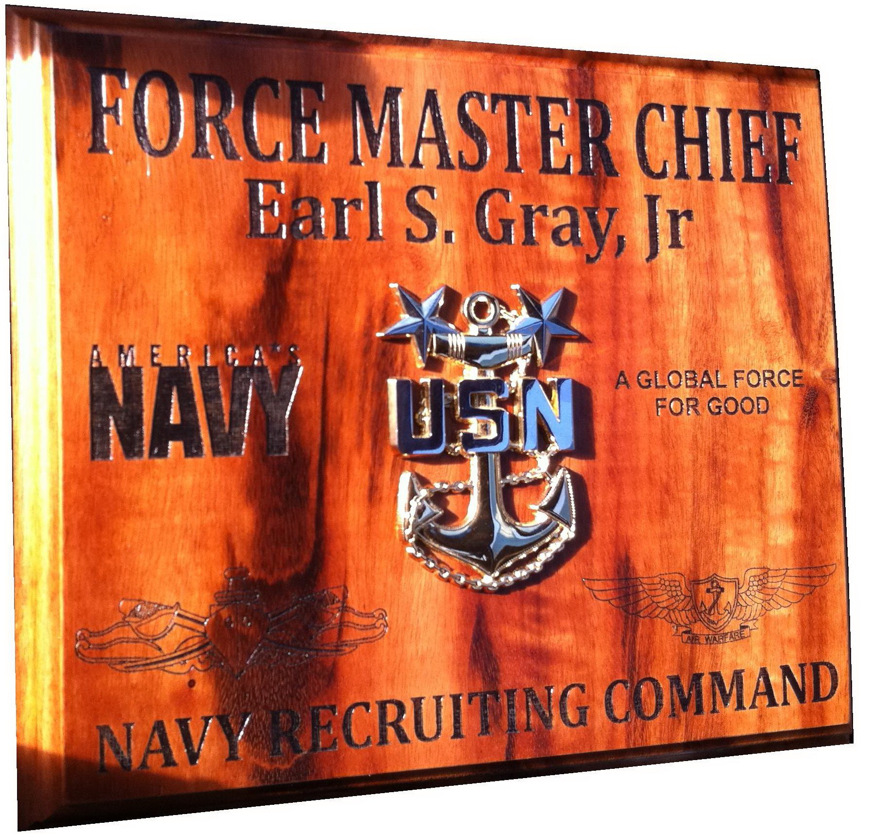 force master chiefs plackard